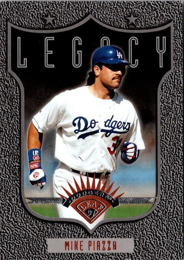 1997 Leaf Mike Piazza #191