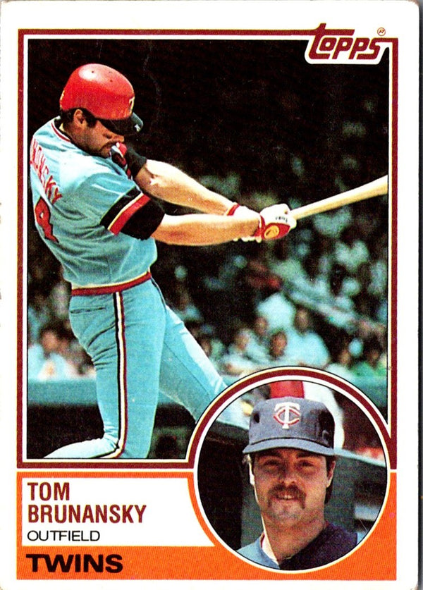 1983 Topps Tom Brunansky #232