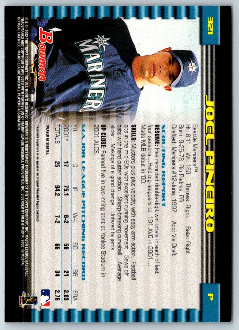 2002 Bowman Joel Pineiro