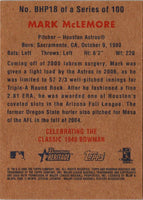 2006 Bowman Heritage Prospects Mark McLemore #BHP18