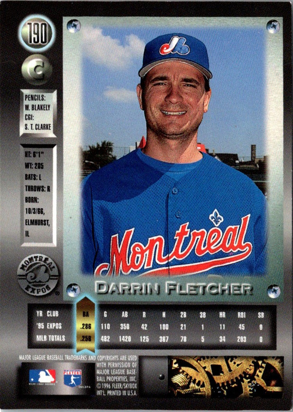 1995 Fleer Darrin Fletcher #349