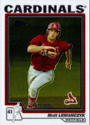 2004 Topps Traded & Rookies Matt Lemanczyk