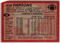 1983 Topps Bob Parsons #35