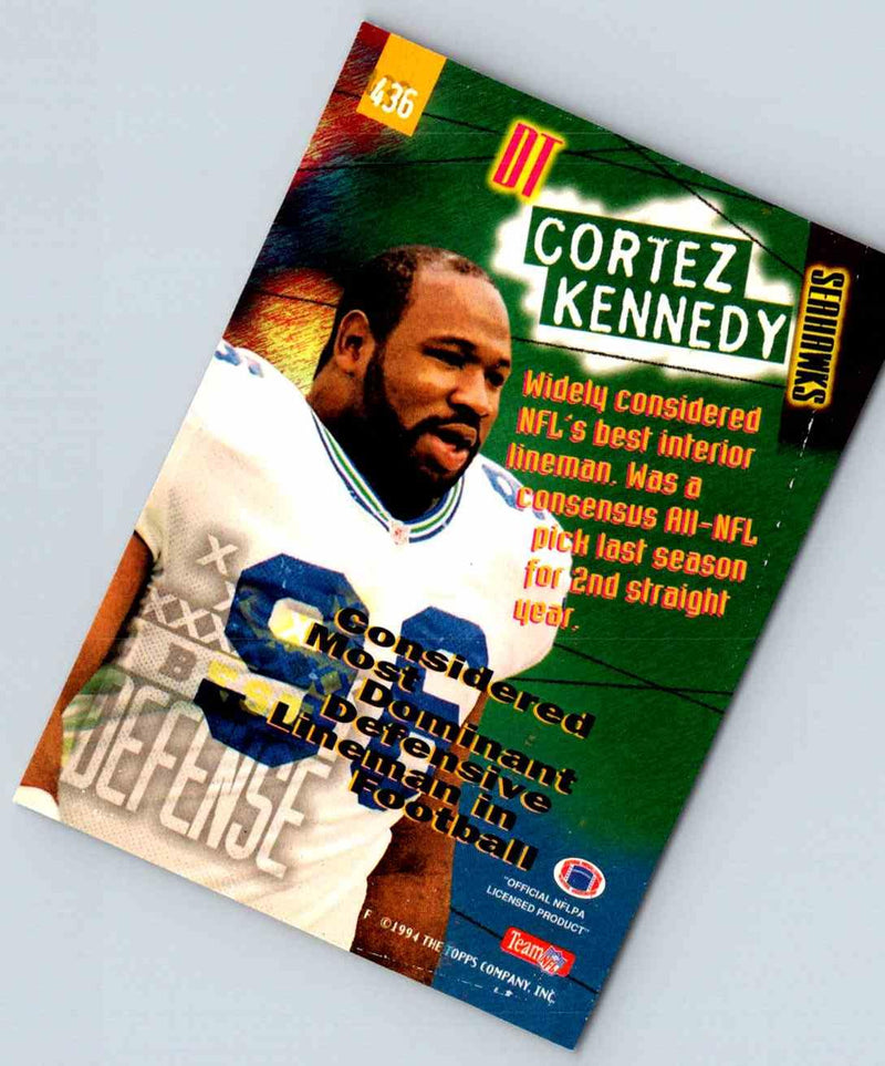 1994 Topps Stadium Club Football Cortez Kennedy