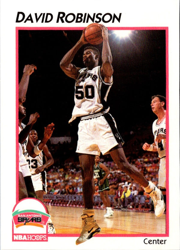 1991 Hoops McDonald's David Robinson #41
