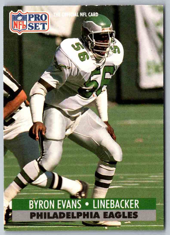 1990 Proset Byron Evans #615