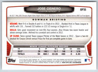 2013 Bowman Jose Cisnero #BP35