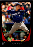 2011 Bowman Zack Greinke