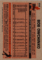 1983 Topps Bob Owchinko #338 EX