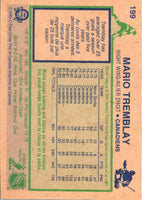 1983 O-Pee-Chee Mario Tremblay #199
