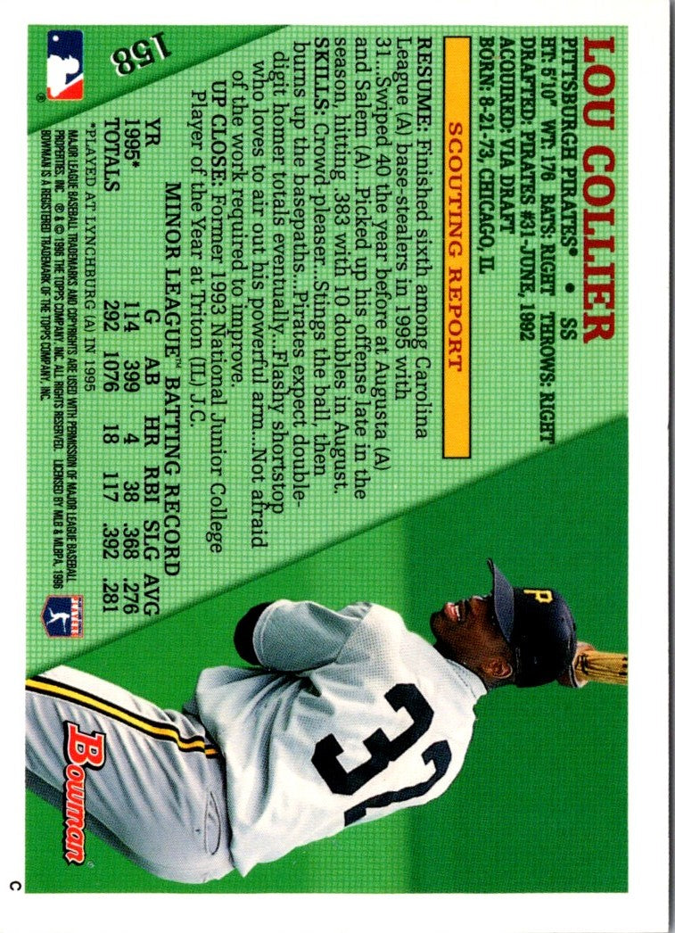 1996 Bowman Lou Collier