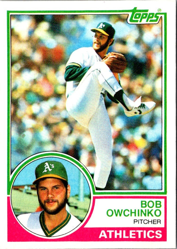 1983 Topps Bob Owchinko #338 EX