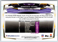 2014 Topps Minnesota Vikings #68
