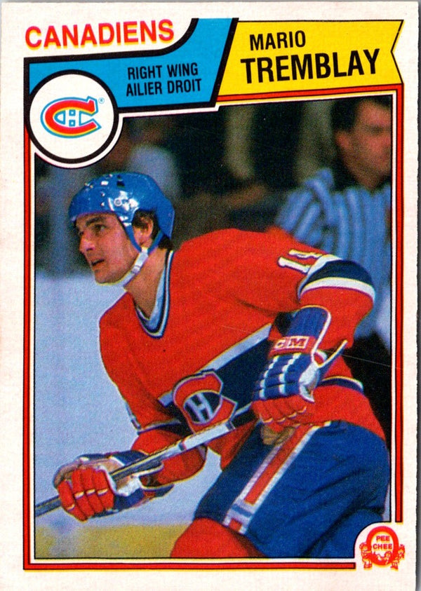 1983 O-Pee-Chee Mario Tremblay #199