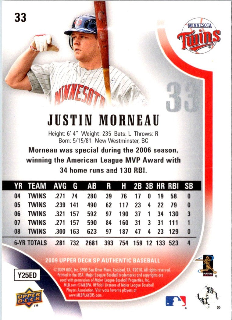 2009 Finest Justin Morneau