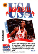 1991 SkyBox Willie Anderson