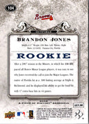 2008 Upper Deck A Piece of History Brandon Jones