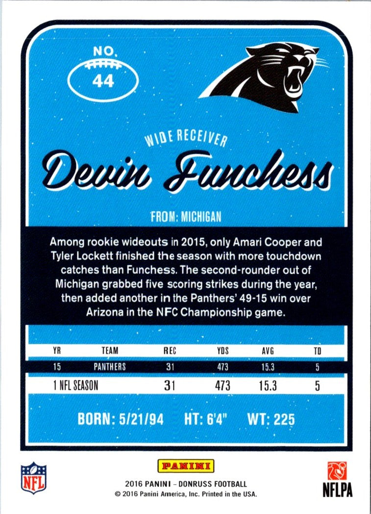 2016 Donruss Devin Funchess