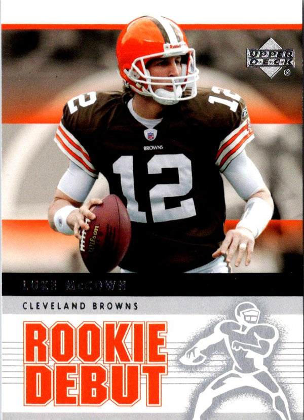 2005 Upper Deck Rookie Debut Luke McCown #23