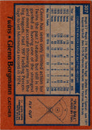 1978 Topps Glenn Borgmann
