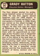 1967 Topps Grady Hatton