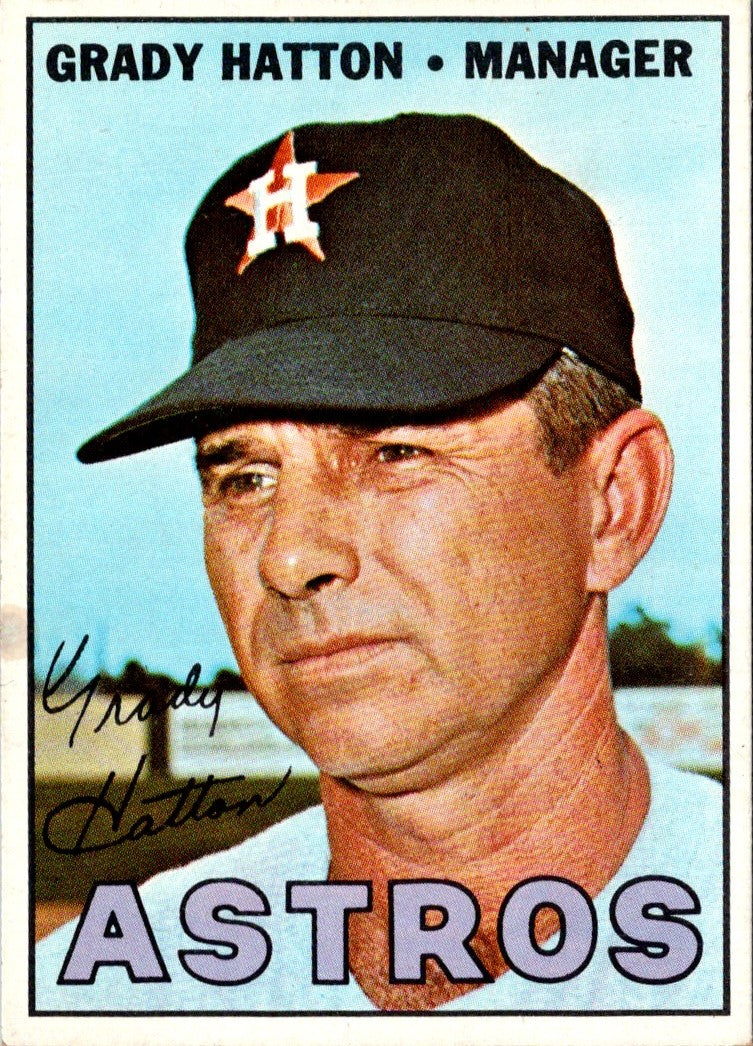 1967 Topps Grady Hatton