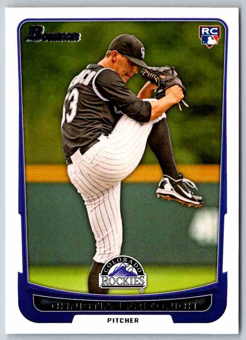 2012 Bowman Christian Friedrich