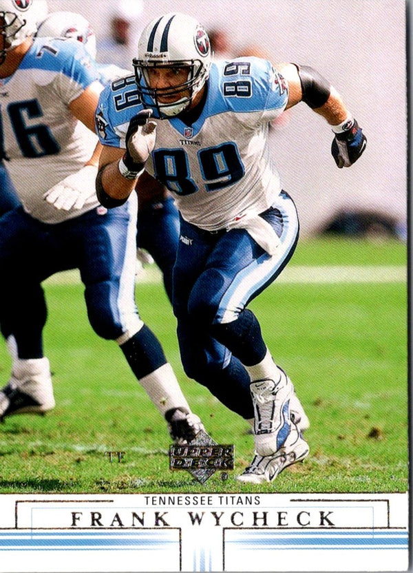 2001 Upper Deck Frank Wycheck #170