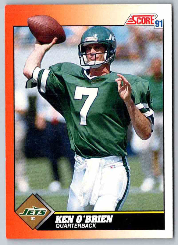 1991 Score Ken O'Brien #428