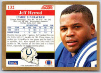 1991 Score Jeff Herrod #132