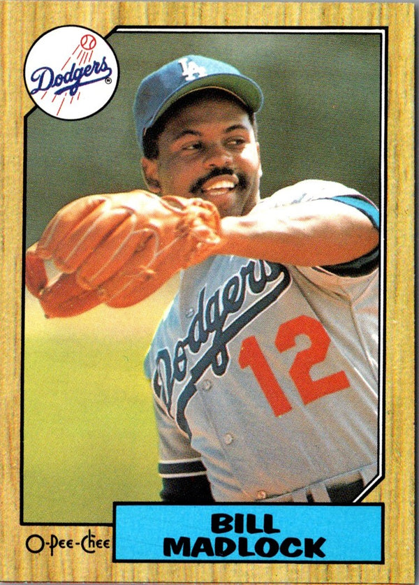 1987 O-Pee-Chee Bill Madlock #276