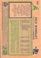 1983 O-Pee-Chee Rick Wamsley #201