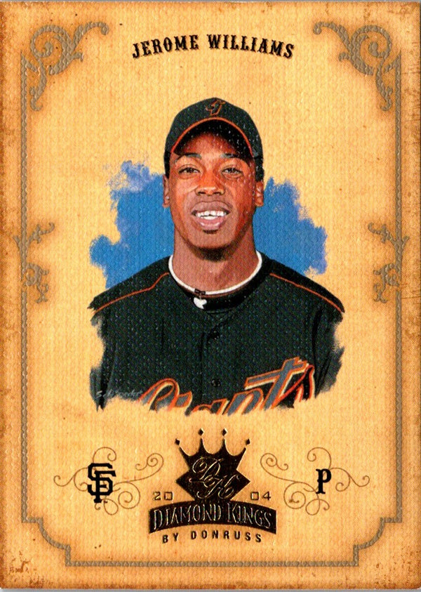 2004 Donruss Diamond Kings Jerome Williams #30