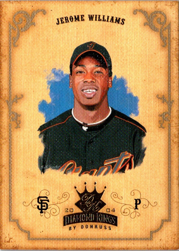 2004 Donruss Diamond Kings Jerome Williams