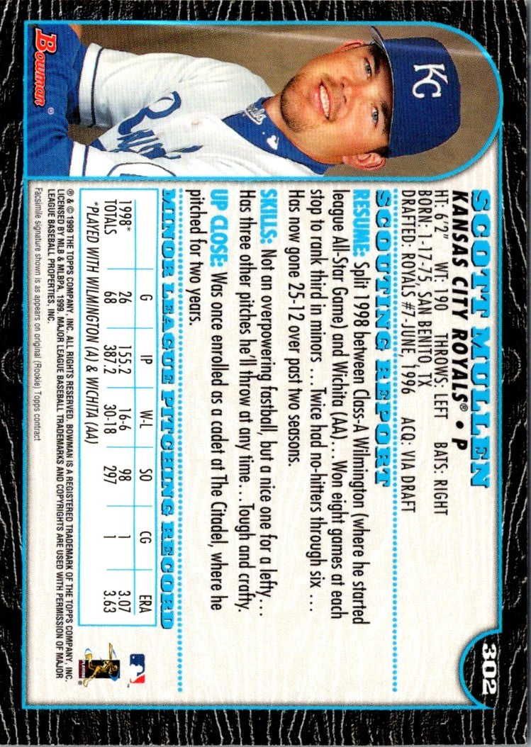 1998 Choice Carolina League All-Stars Scott Mullen