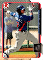 2015 Bowman Prospects Erik Gonzalez #BP48