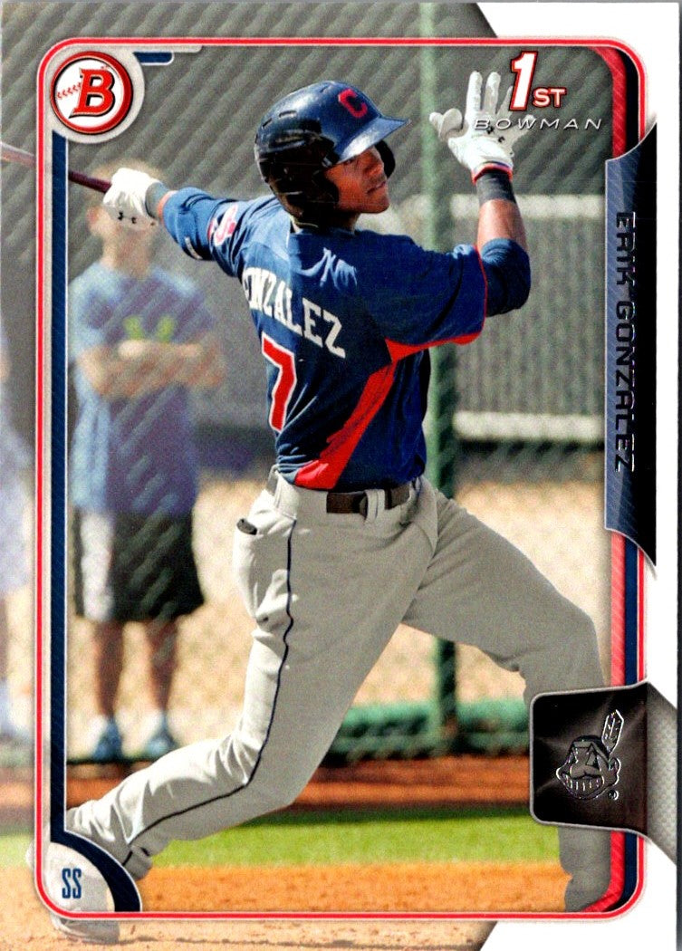 2015 Bowman Prospects Erik Gonzalez