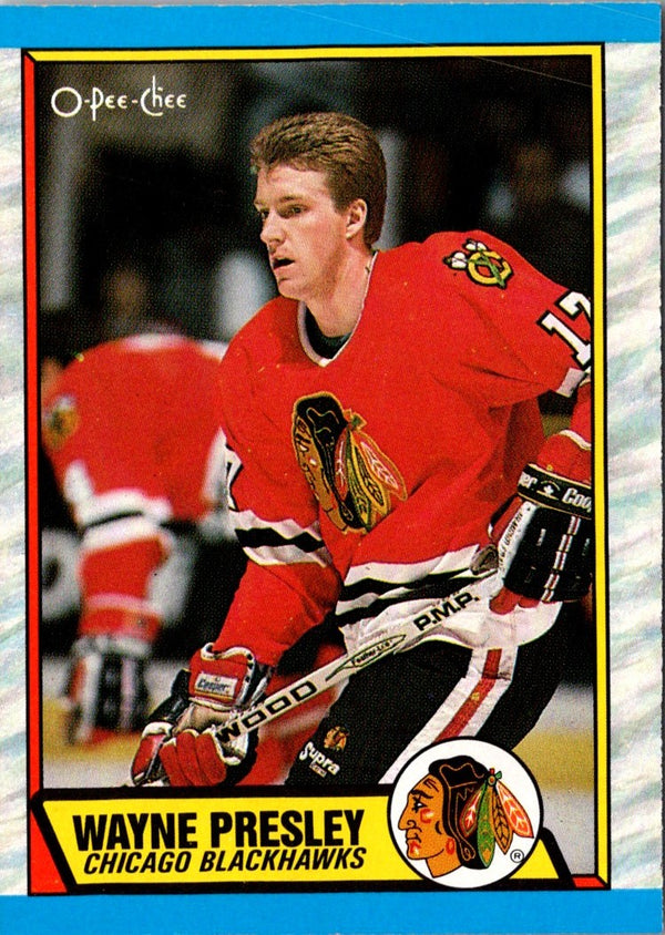 1989 O-Pee-Chee Wayne Presley #98