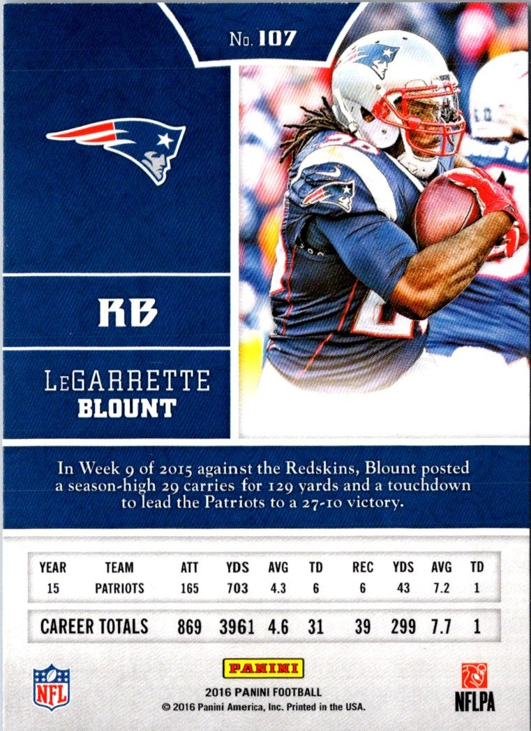 2016 Panini LeGarrette Blount