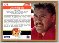 1991 Score Jesse Sapolu #434