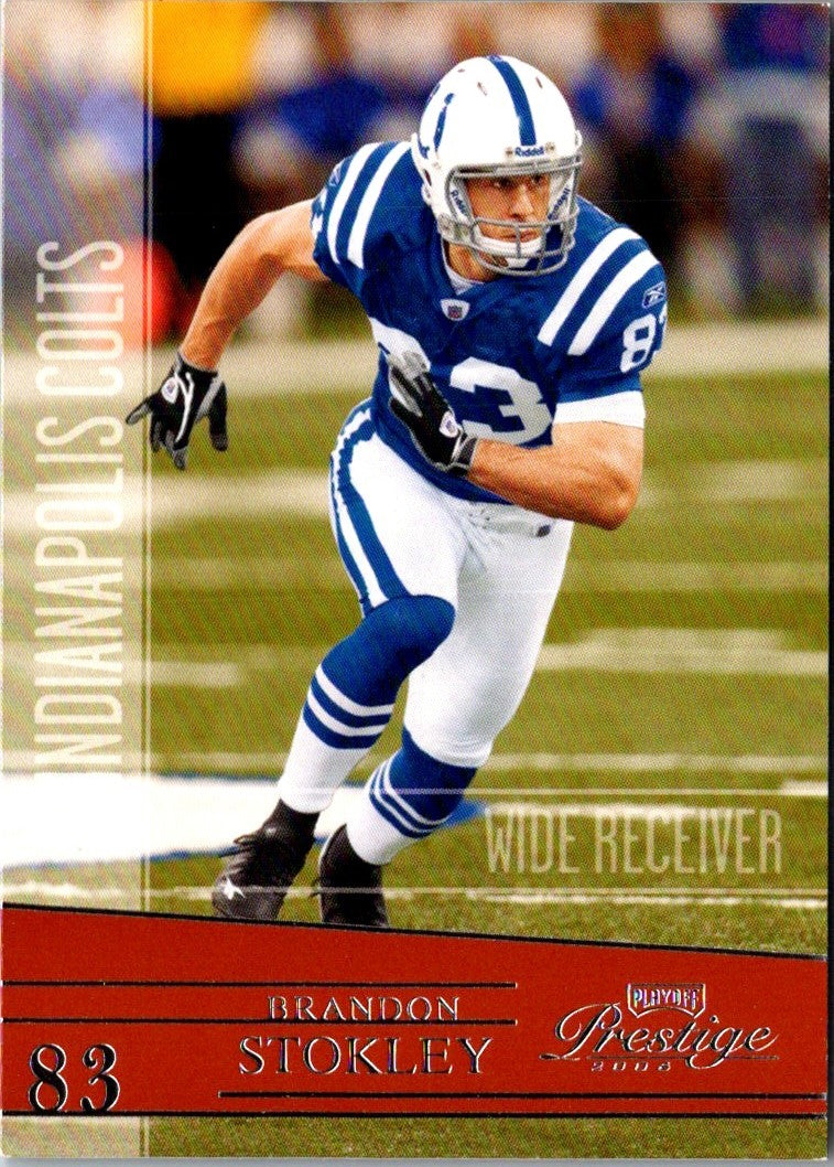 2006 Playoff Prestige Brandon Stokley