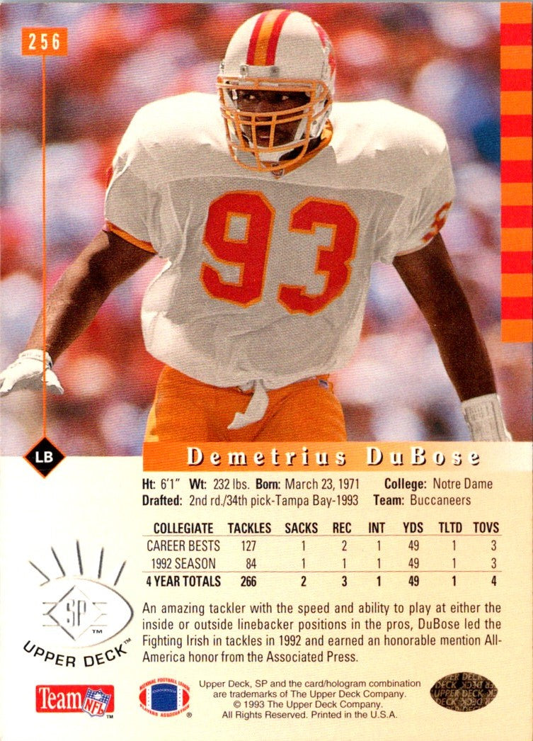 1993 SP Demetrius DuBose