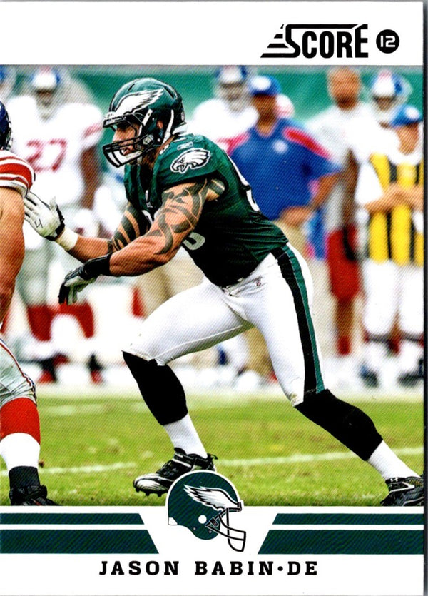2012 Score Jason Babin #83