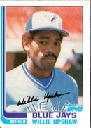 1982 Topps Willie Upshaw