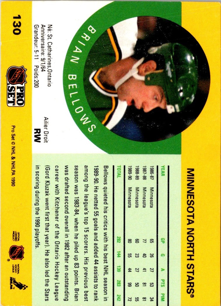 1990 Pro Set Brian Bellows