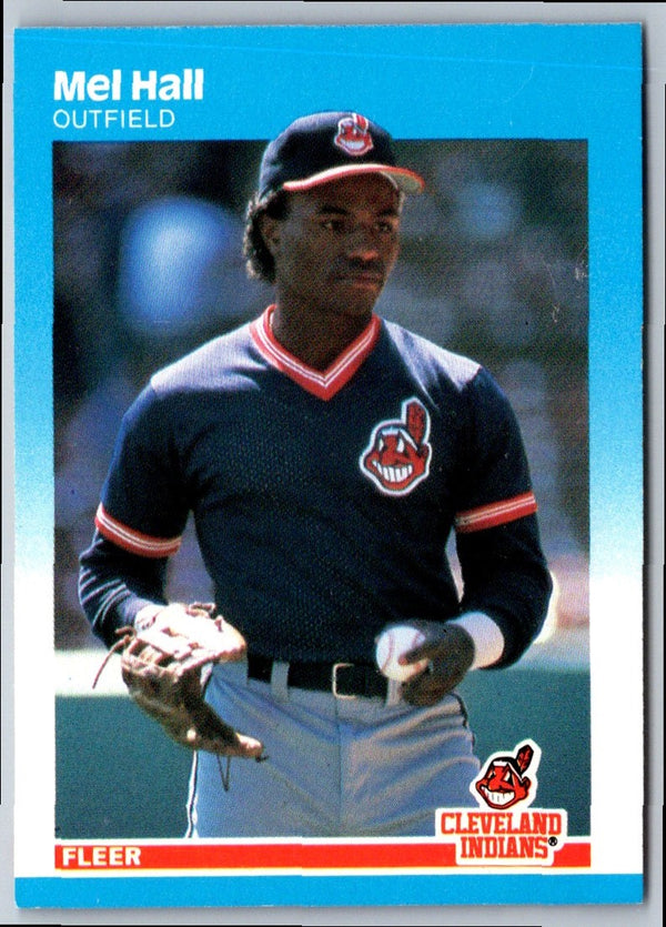 1987 Fleer Mel Hall #252