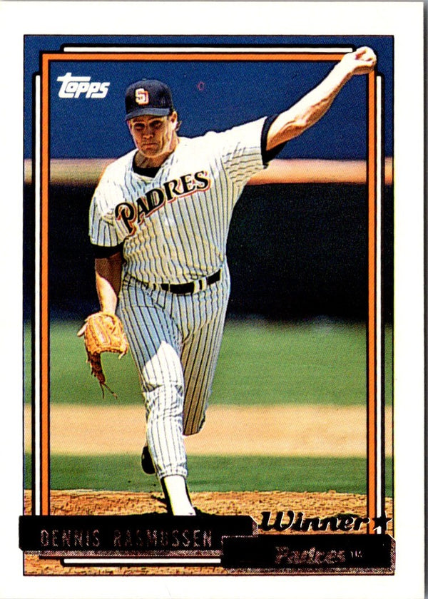 1992 Topps Dennis Rasmussen #252