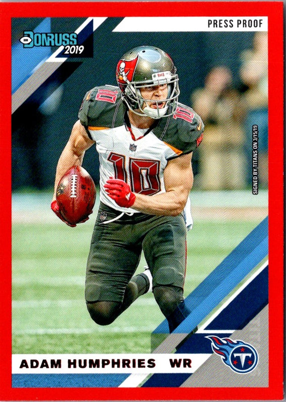 2019 Donruss Blue Press Proof Adam Humphries #237