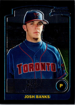 2003 Bowman Draft Picks & Prospects Josh Banks #BDP50 Rookie