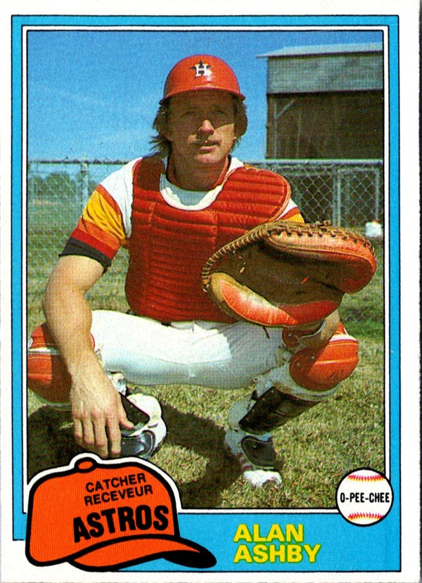 1981 O-Pee-Chee Alan Ashby #146
